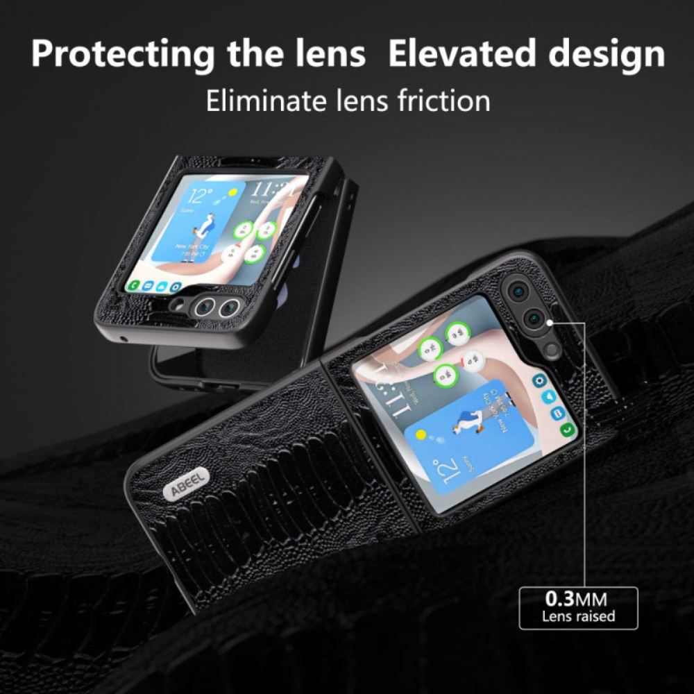 Kryt Samsung Galaxy Z Flip 5 Krokodýlí Design Abeel