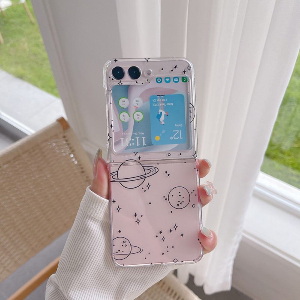 Kryt Samsung Galaxy Z Flip 5 Kryty Na Mobil Průhledná Obloha
