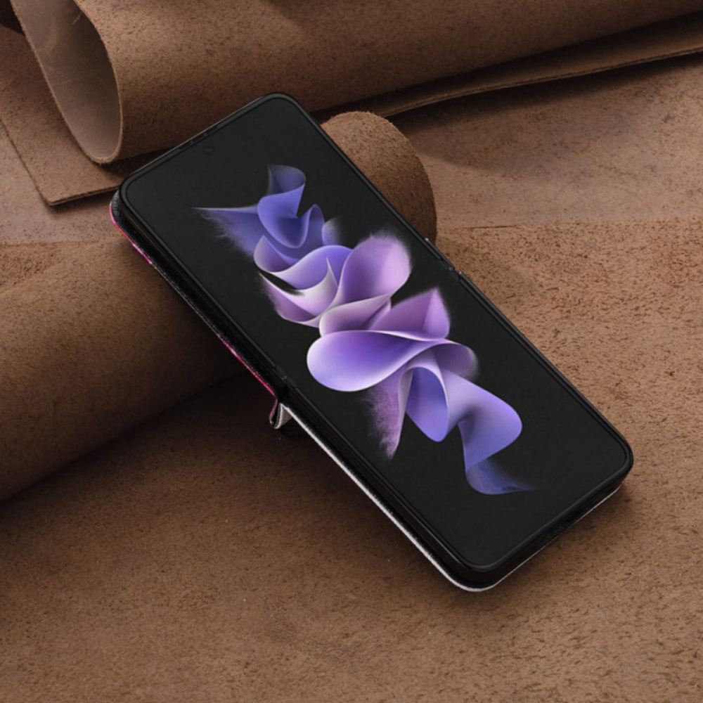 Kryt Samsung Galaxy Z Flip 5 Květina Akvarelu