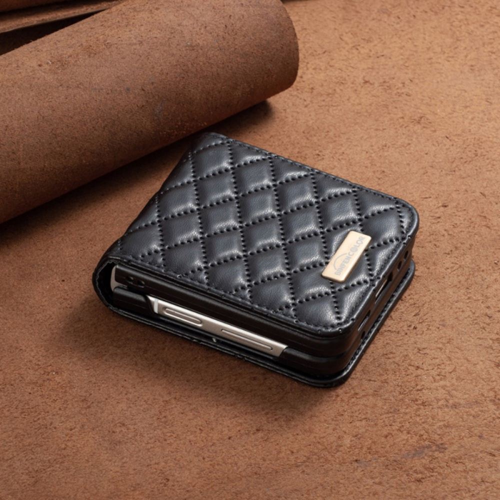 Kryt Samsung Galaxy Z Flip 5 Prošívaná Barva Binfen