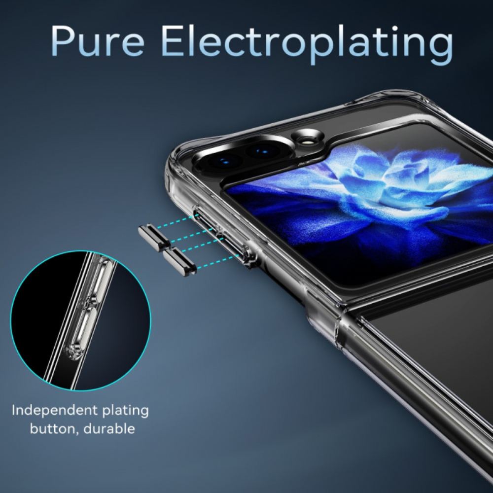 Kryt Samsung Galaxy Z Flip 5 Průhledné