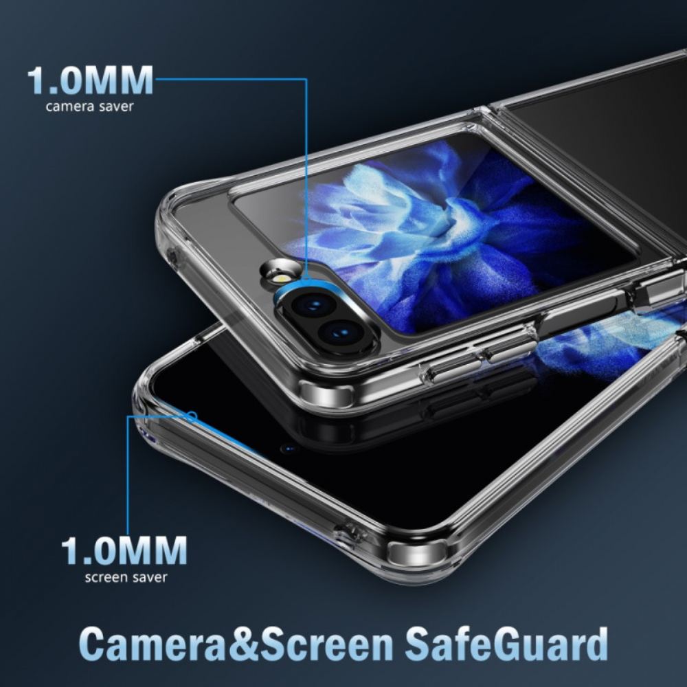 Kryt Samsung Galaxy Z Flip 5 Průhledné