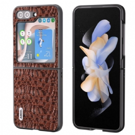 Kryt Samsung Galaxy Z Flip 5 Styl Krokodýlí Kůže Abeel