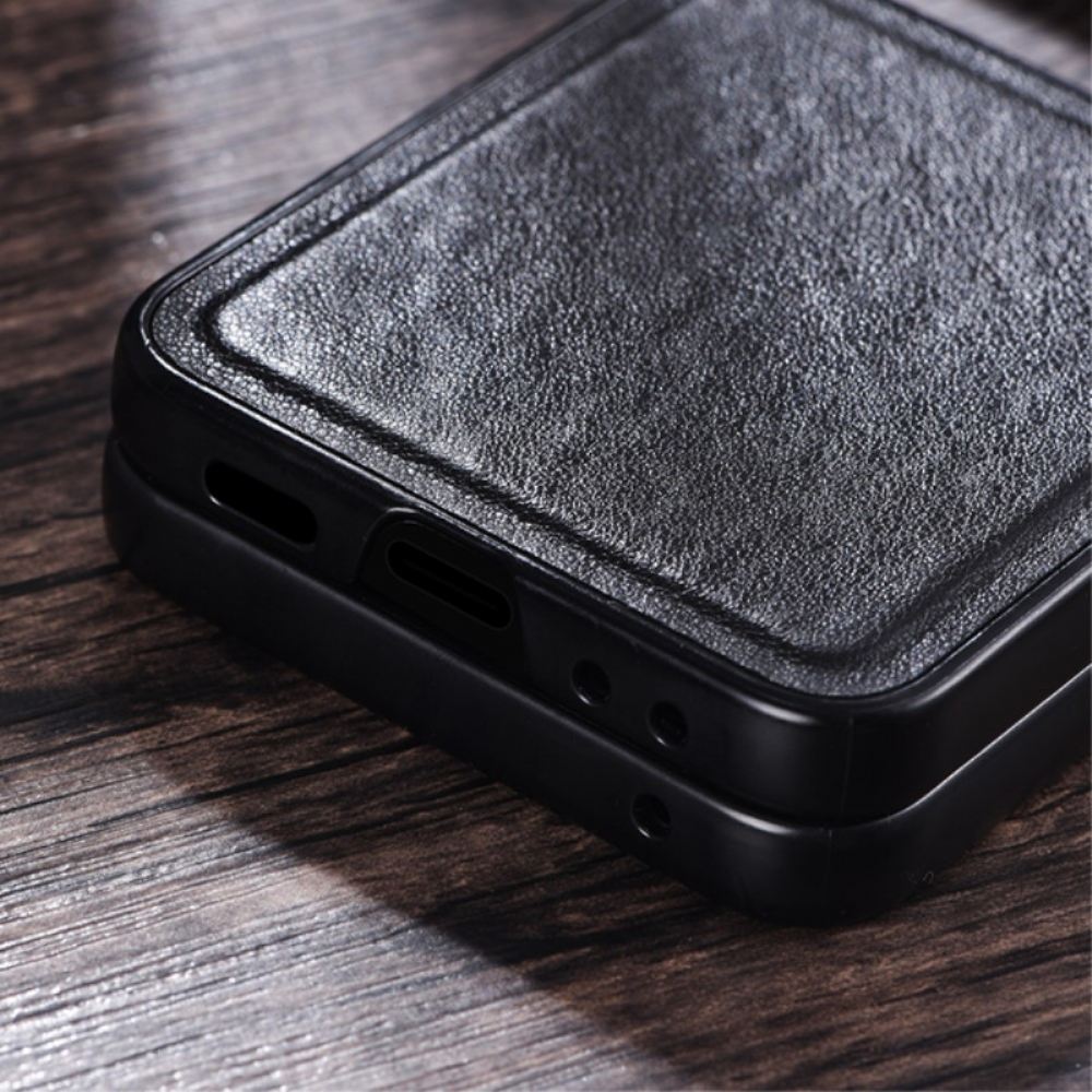 Kryt Samsung Galaxy Z Flip 5 Styl Kůže