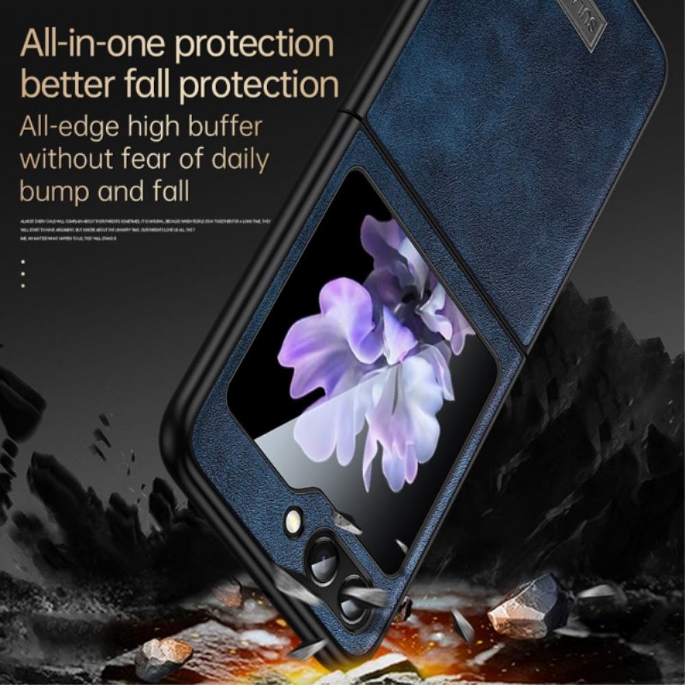 Kryt Samsung Galaxy Z Flip 5 Umělá Kůže Sulada