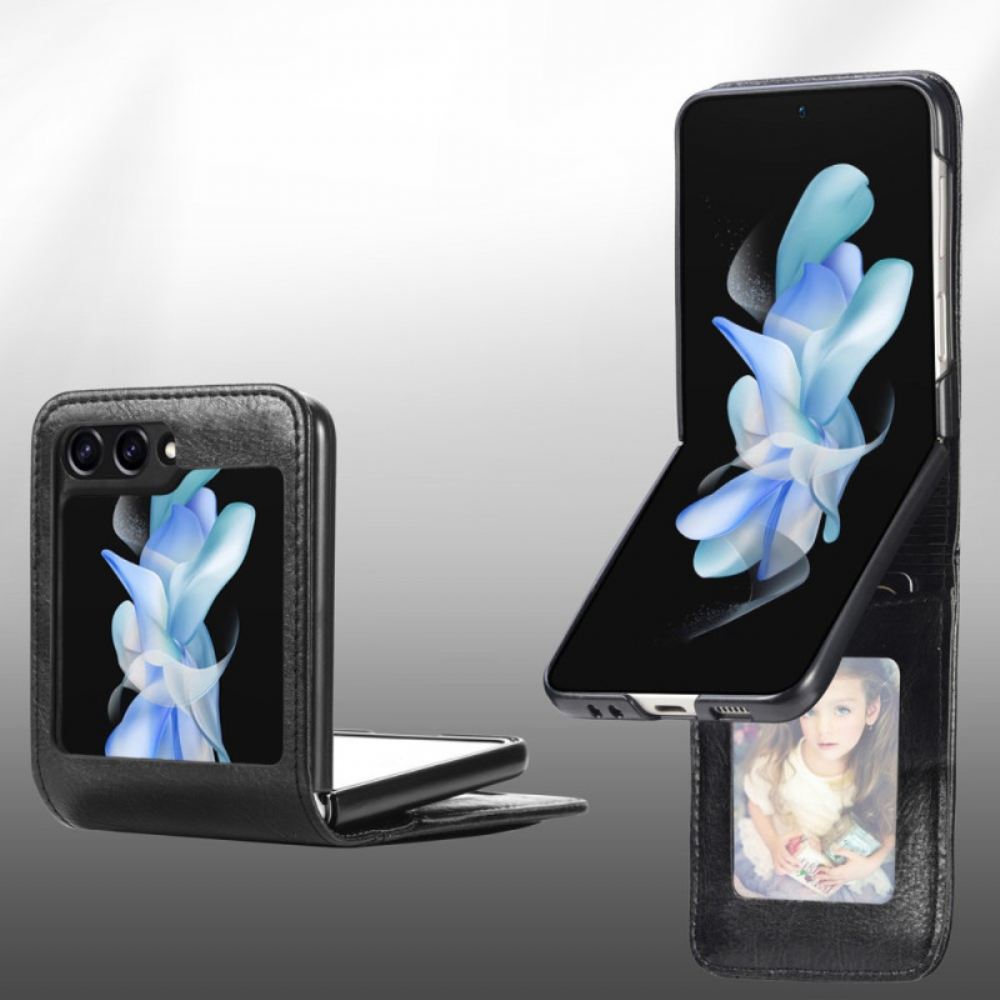 Kryt Samsung Galaxy Z Flip 5 Vintage Držitel Karty