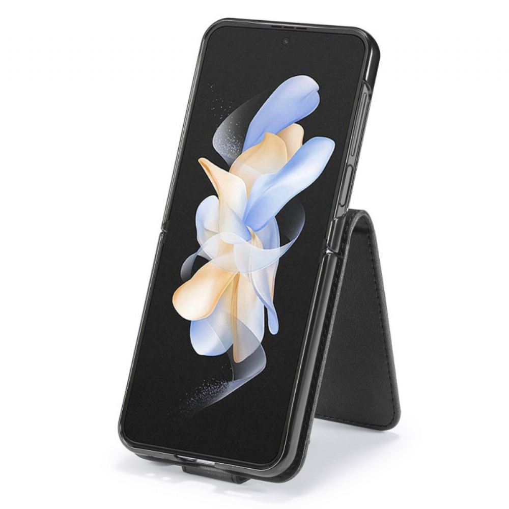 Pouzdra Samsung Galaxy Z Flip 5 Kryty Na Mobil Imitace Kůže Lc.imeeke