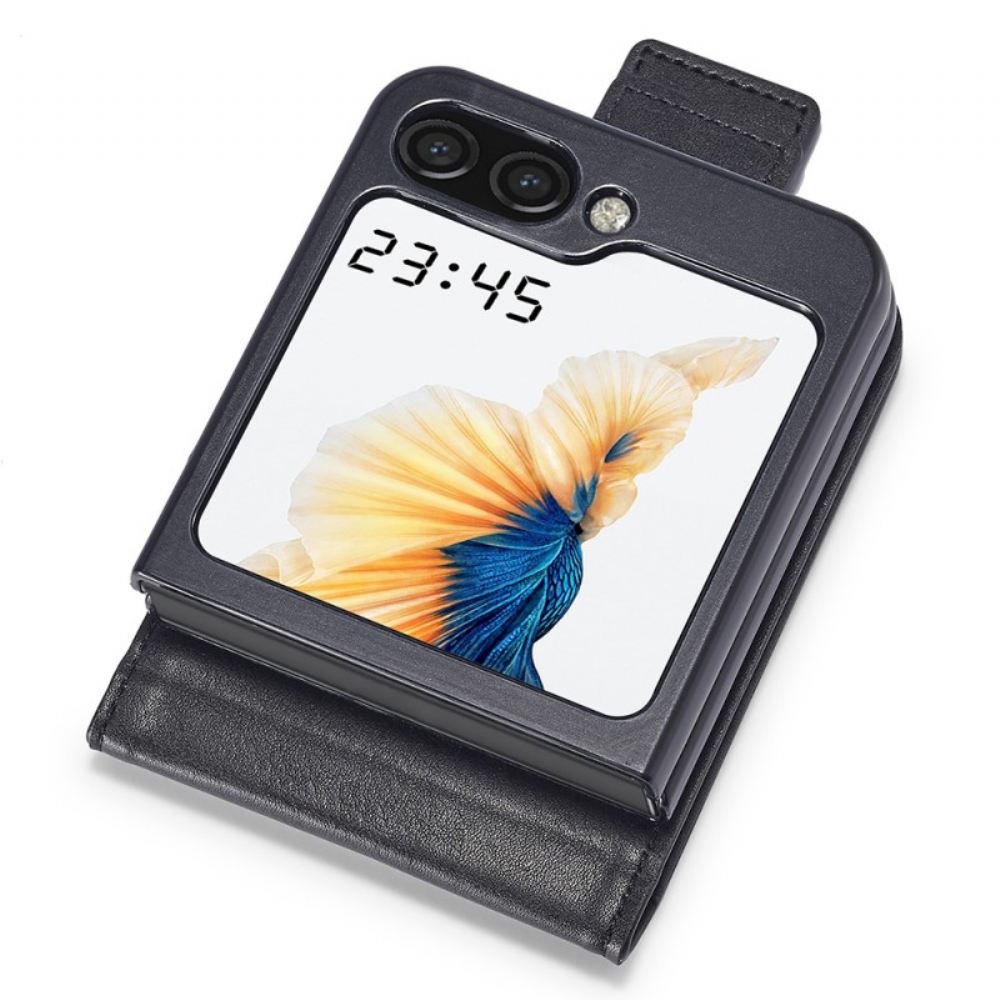 Pouzdro Samsung Galaxy Z Flip 5 Kožené Provedení Rfid Lc.imeeke