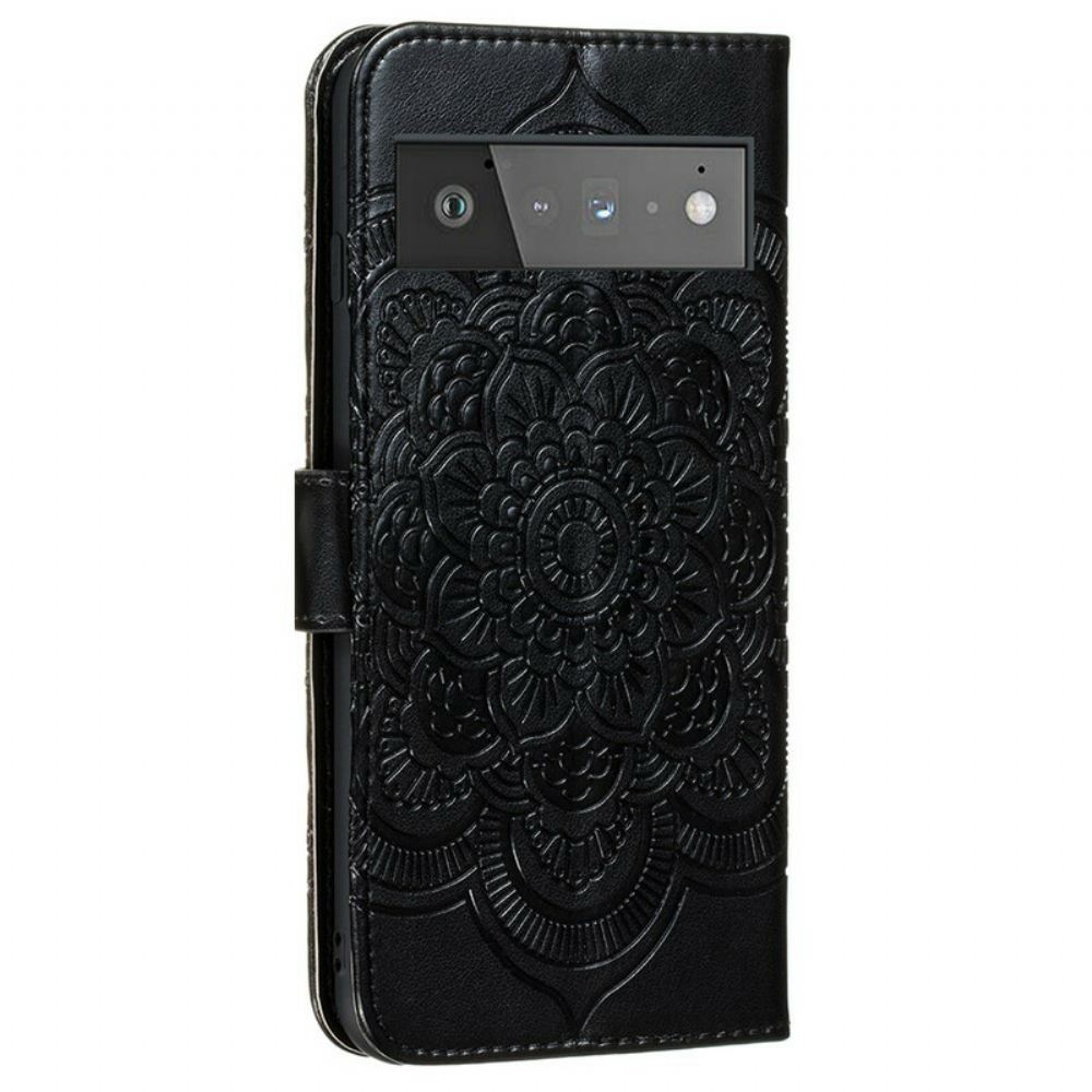 Flipové Pouzdro Na Google Pixel 6 Pro Celá Mandala