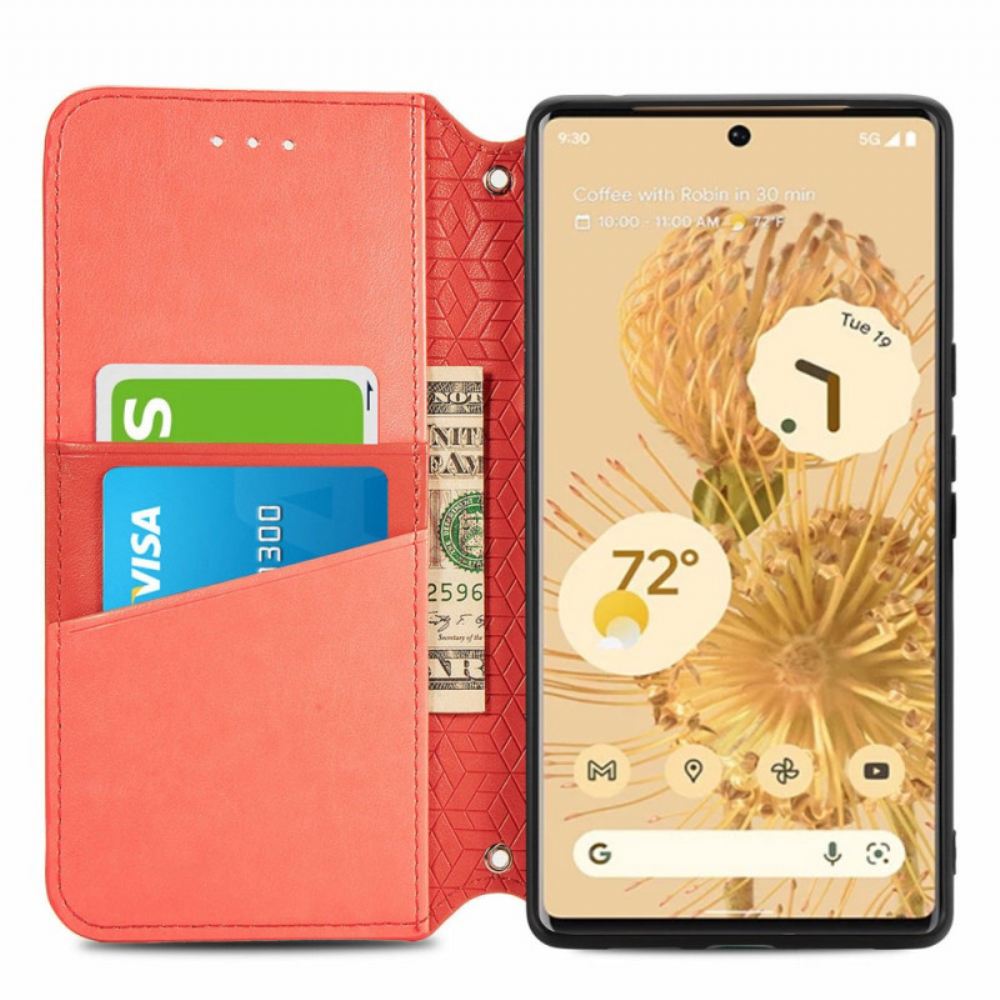 Kryty Na Mobil Na Google Pixel 6 Pro Flipové Pouzdro Mandala