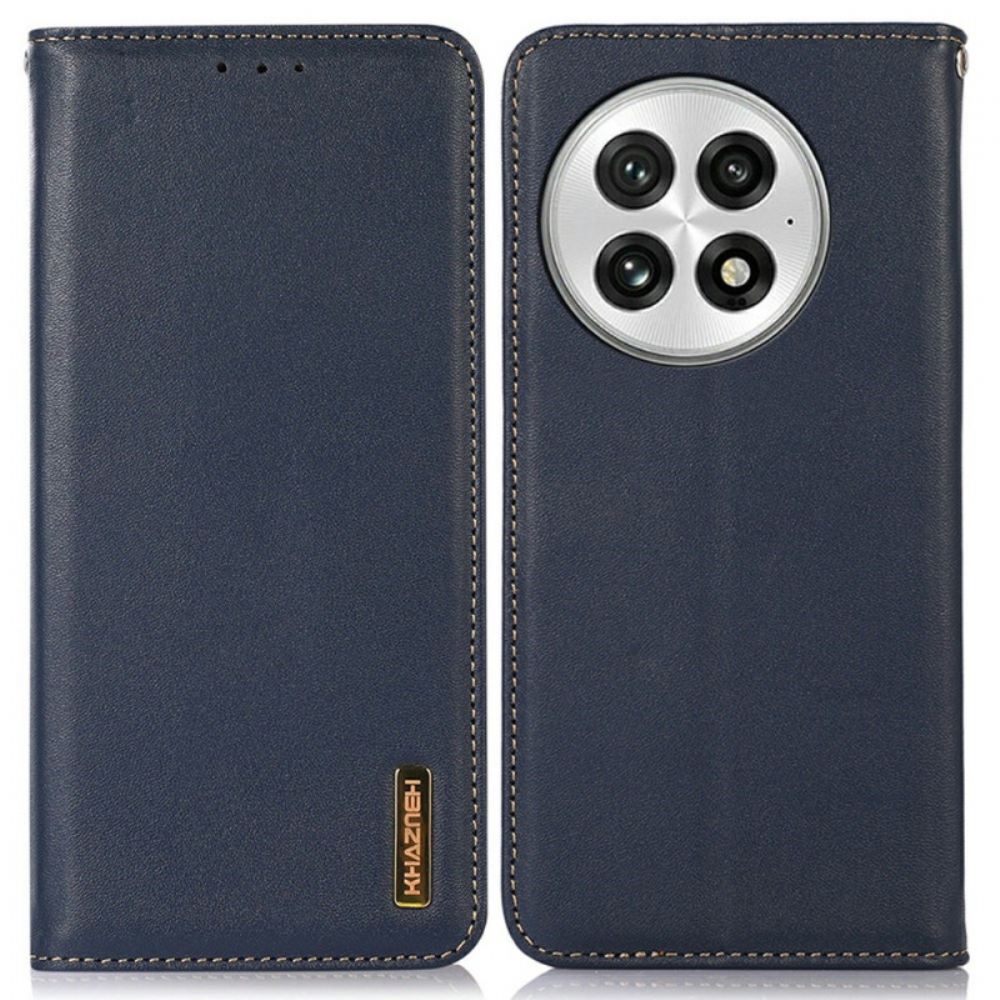 Kožené Pouzdro Folio Na Oneplus 13 Khazneh Nappa Kůže