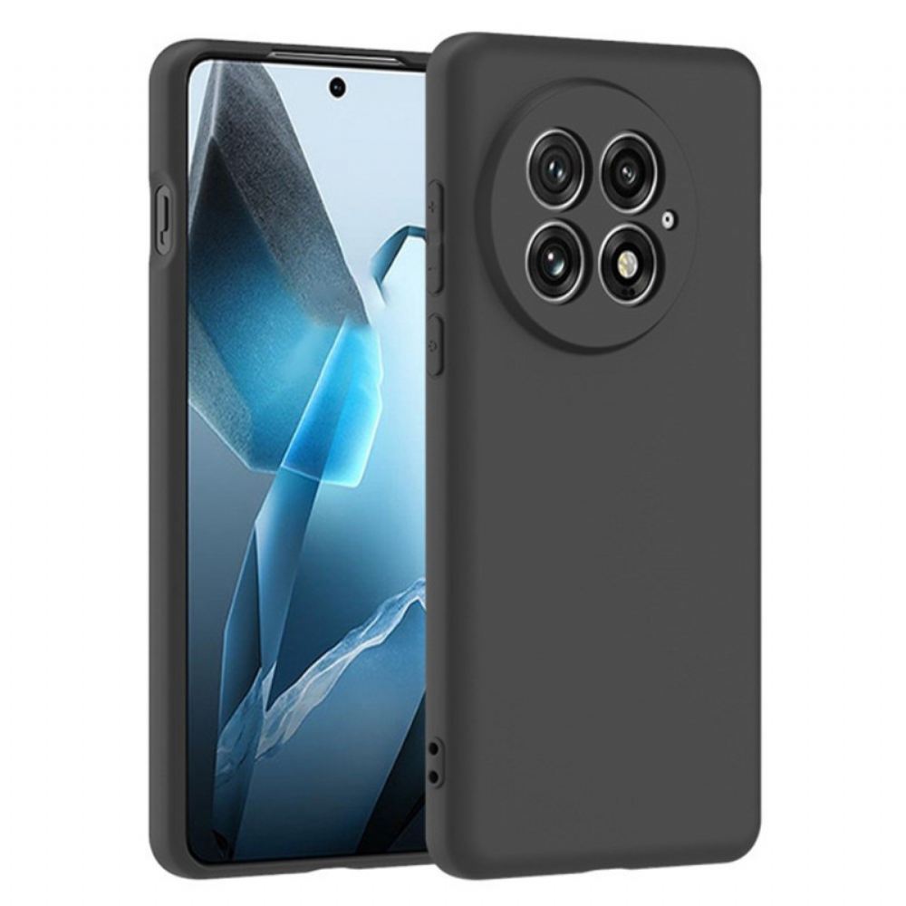 Kryt Na Oneplus 13 2 V 1 Matný Silikon S Ochranou Obrazovky Z Tvrzeného Skla