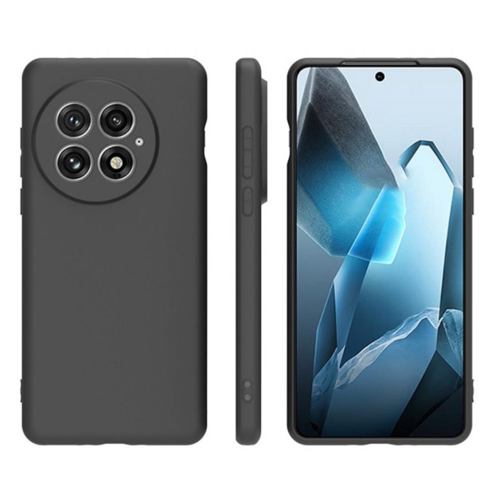 Kryt Na Oneplus 13 2 V 1 Matný Silikon S Ochranou Obrazovky Z Tvrzeného Skla