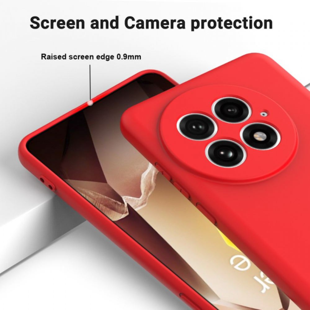 Kryt Oneplus 13 Tekutý Silikon S Páskem