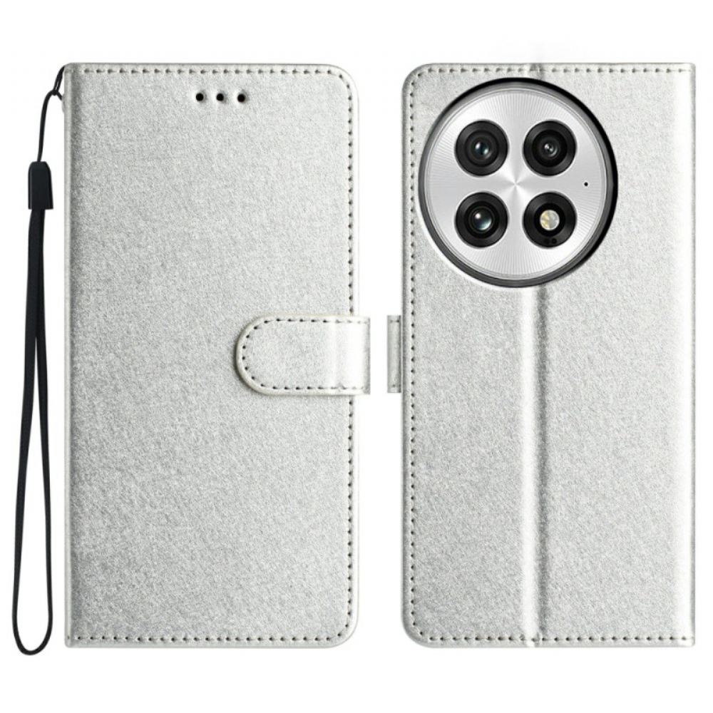 Peněženková Pouzdra Oneplus 13 Hedvábná Textura