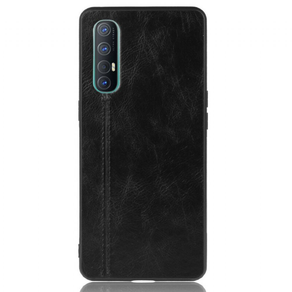 Kryt Na Oppo Find X2 Neo Stylové Kožené Šití