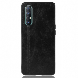 Kryt Na Oppo Find X2 Neo Stylové Kožené Šití