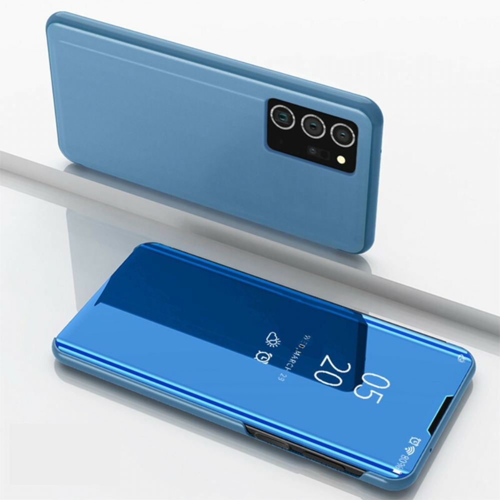 Kryty Na Mobil Na Samsung Galaxy Note 20 Ultra Zrcadlo A Umělá Kůže