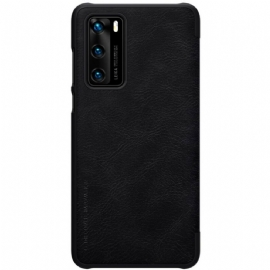 Kryty Na Mobil Na Huawei P40 Flipové Pouzdro Řada Qin Nillkin