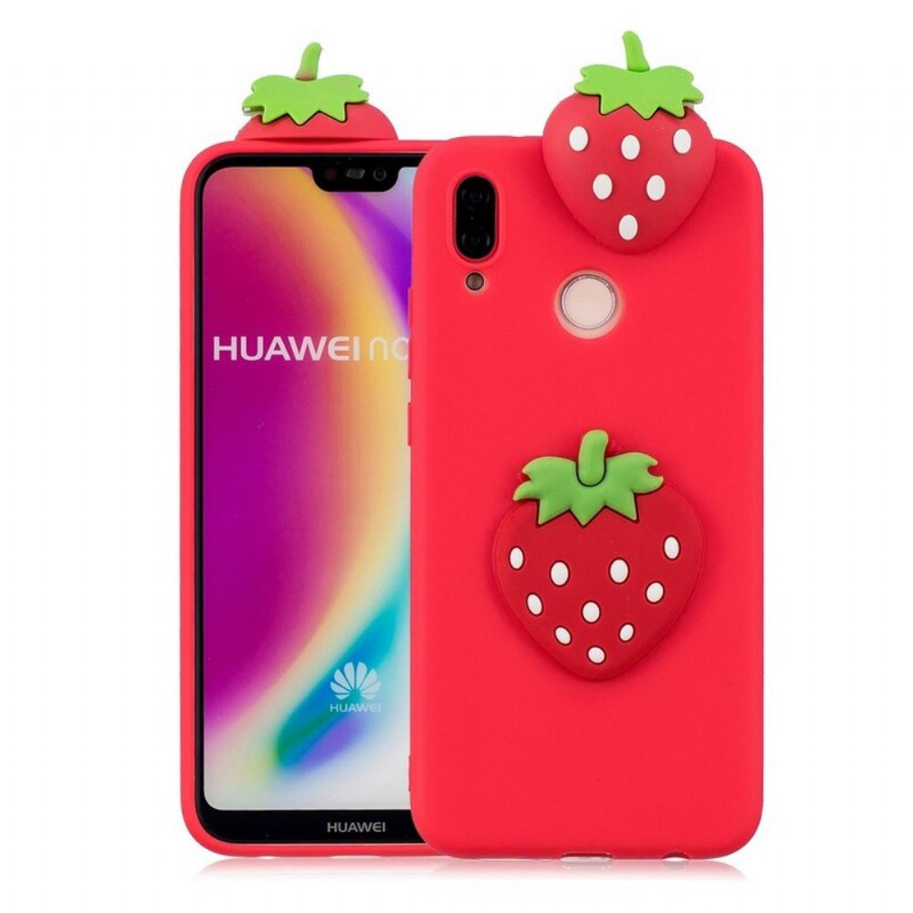 Kryt Na Huawei P20 Lite 3d Jahoda