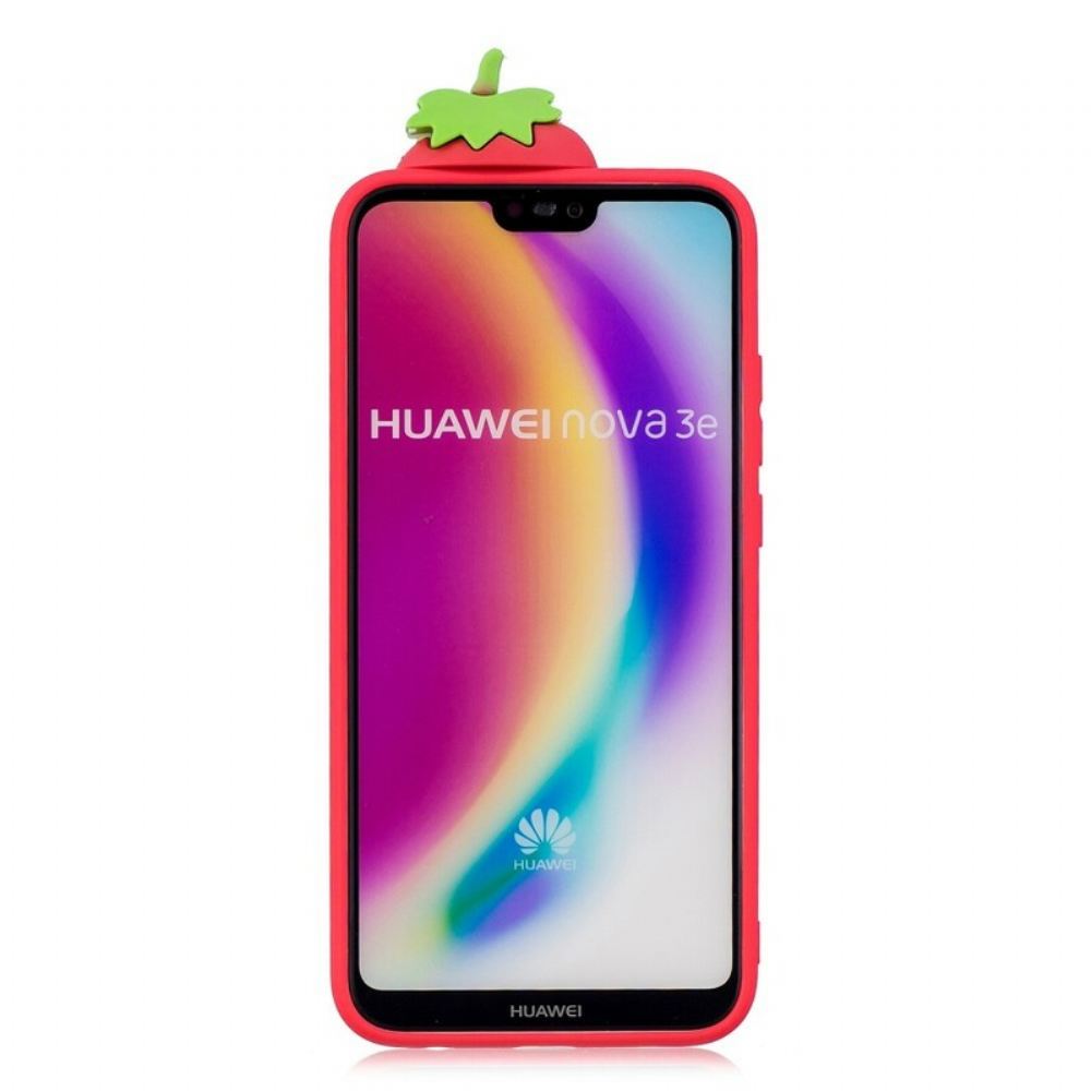 Kryt Na Huawei P20 Lite 3d Jahoda