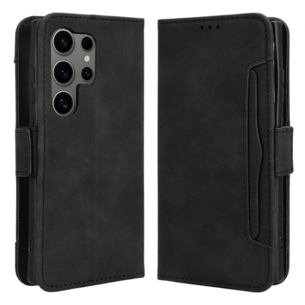 Kožený Kryt Samsung Galaxy S24 Ultra 5g Multi-card