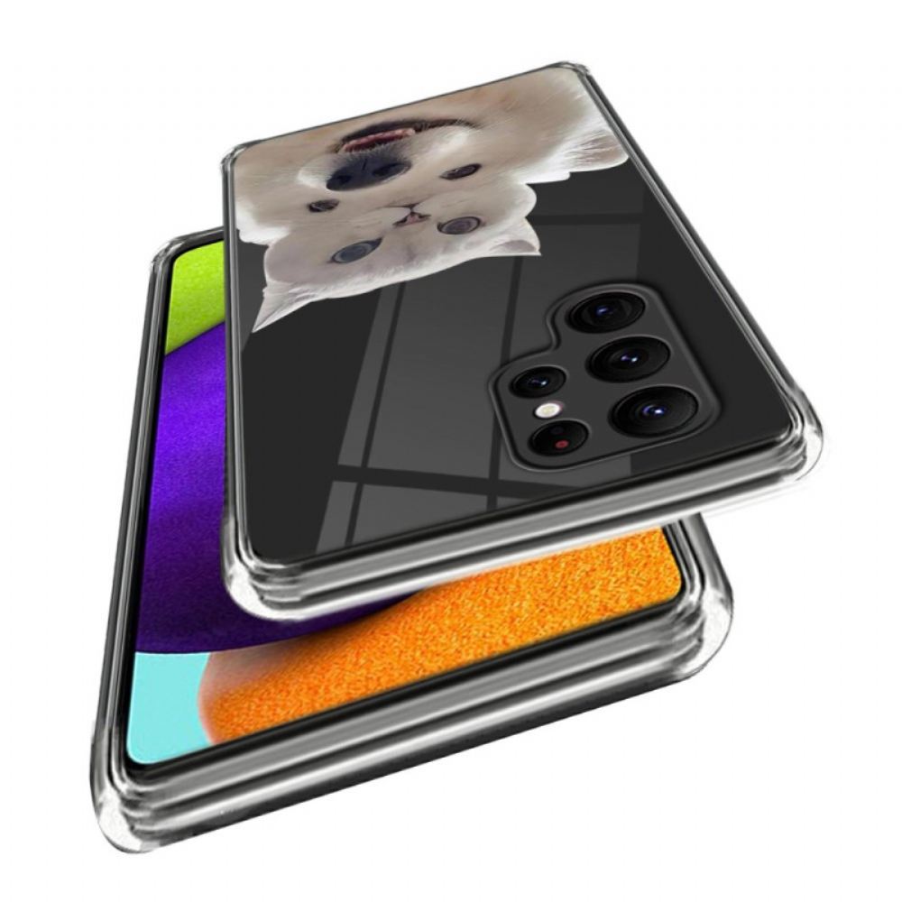 Kryt Na Samsung Galaxy S24 Ultra 5g Kočka A Pes