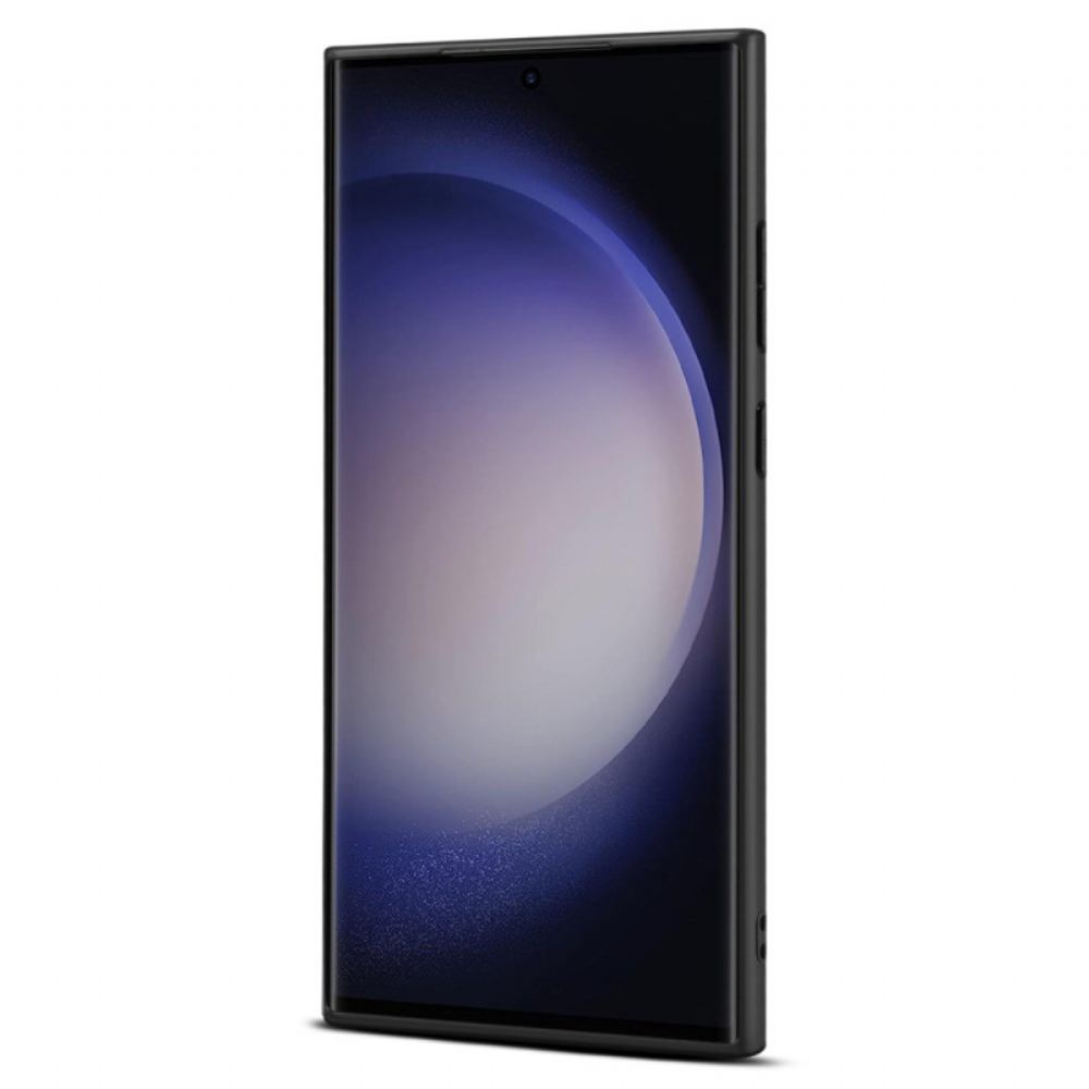 Kryt Na Samsung Galaxy S24 Ultra 5g S Držákem Květinových Karet