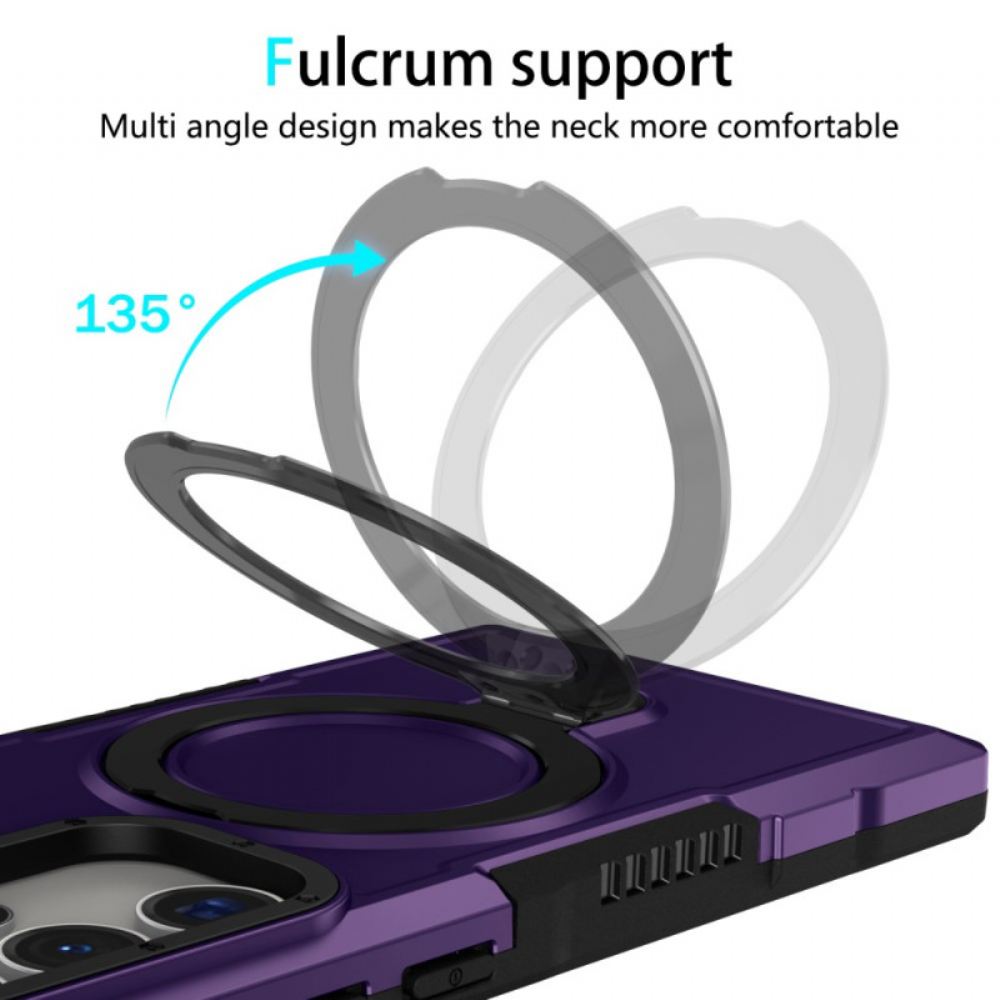Kryt Na Samsung Galaxy S24 Ultra 5g S Integrovaným Podpůrným Kroužkem
