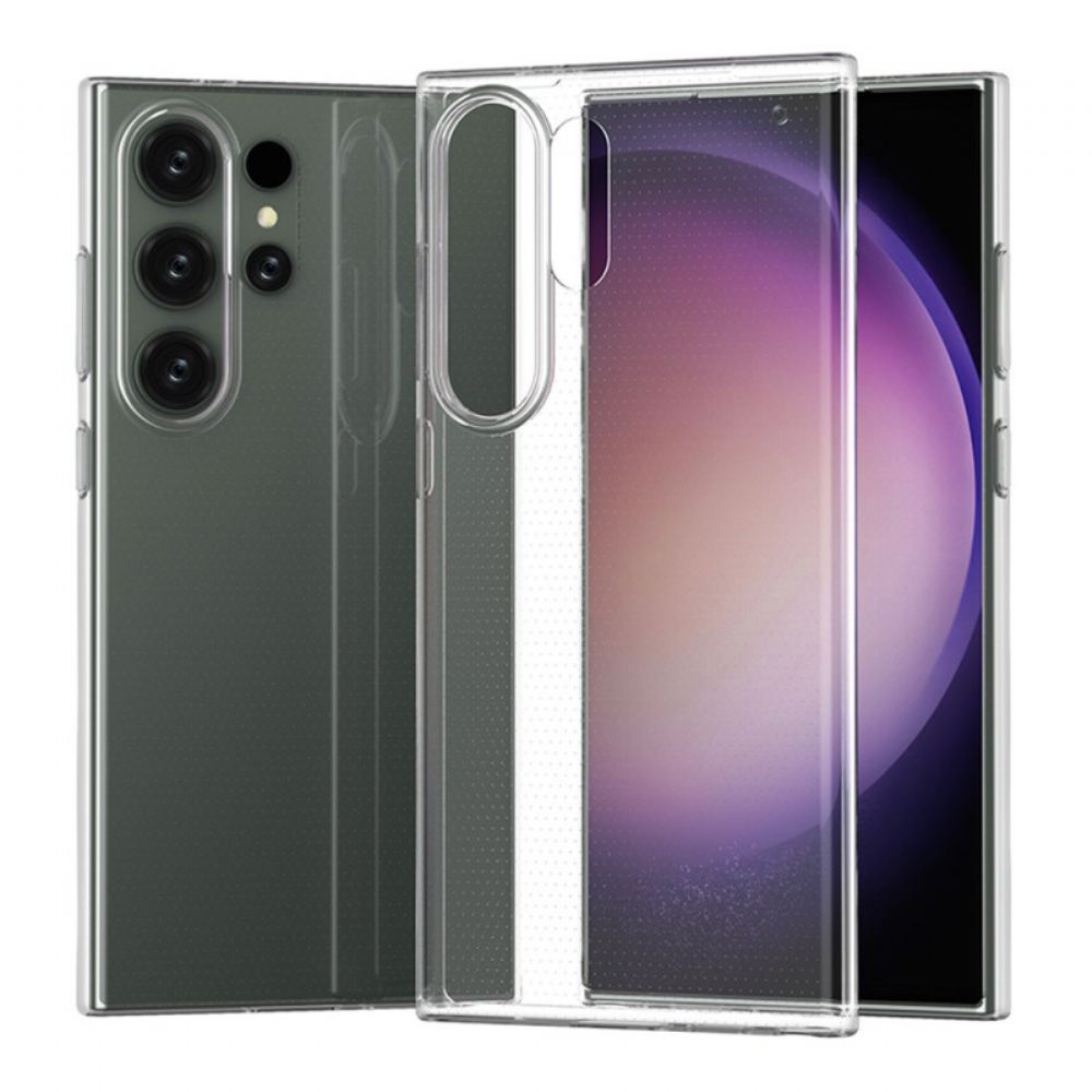 Kryt Na Samsung Galaxy S24 Ultra 5g Transparentní Flexibilní