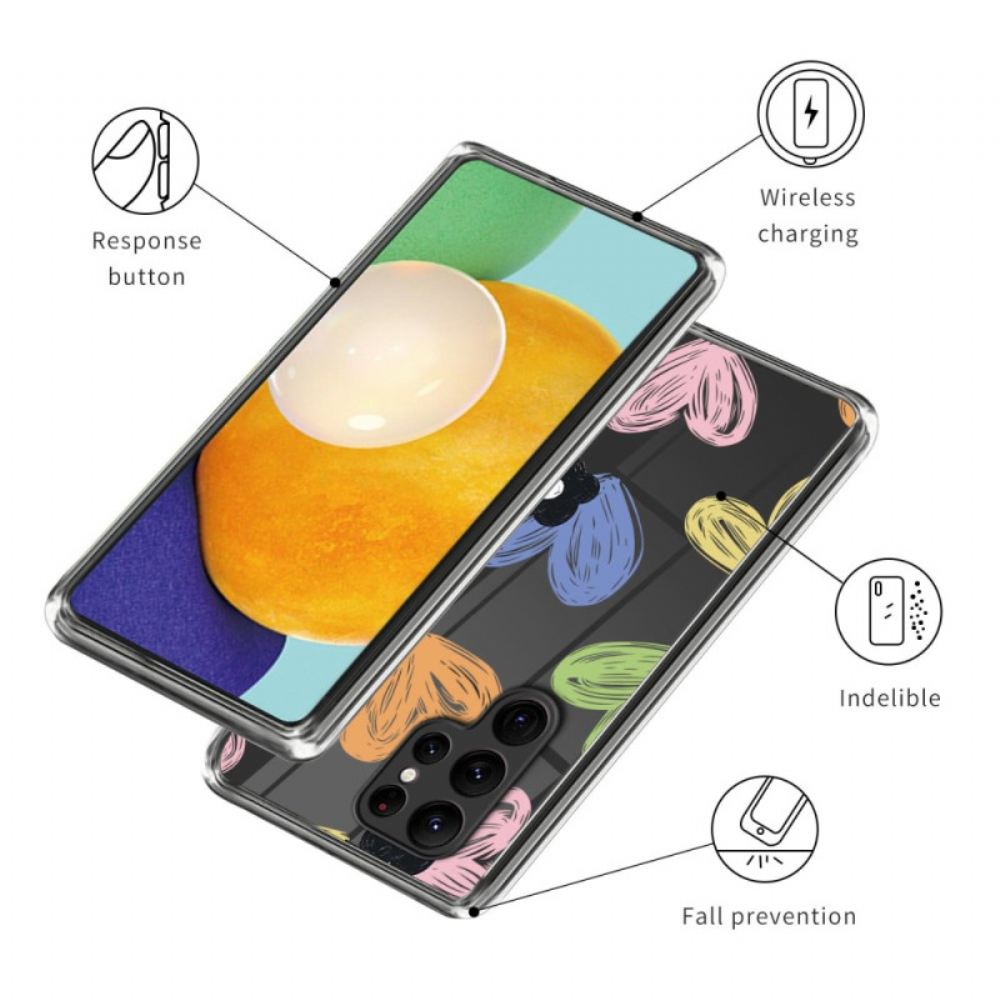Kryt Samsung Galaxy S24 Ultra 5g Barevná Srdce
