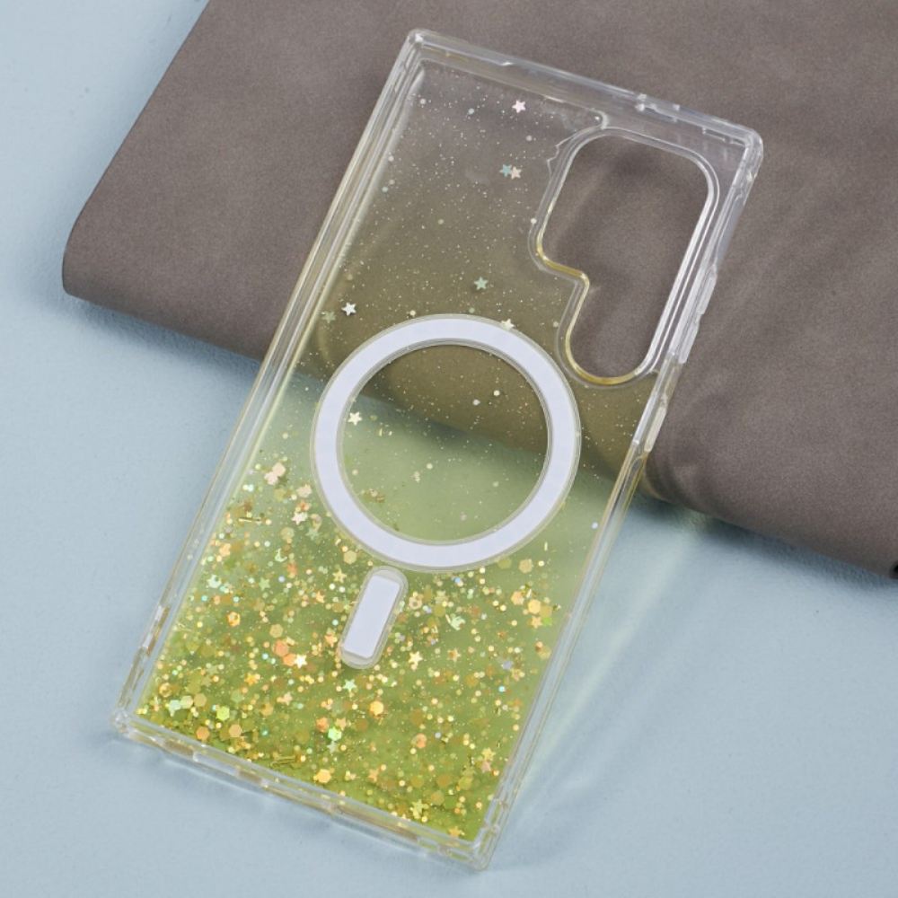 Kryt Samsung Galaxy S24 Ultra 5g Glitter Kompatibilní S Magsafe