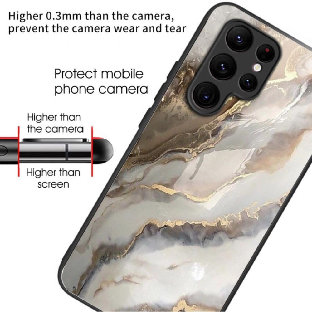 Kryt Samsung Galaxy S24 Ultra 5g Kryty Na Mobil Alchymistické Tvrzené Sklo Z Mramoru