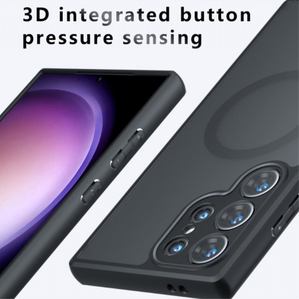 Kryt Samsung Galaxy S24 Ultra 5g Kryty Na Mobil Matný Efekt Kompatibilní S Magsafe