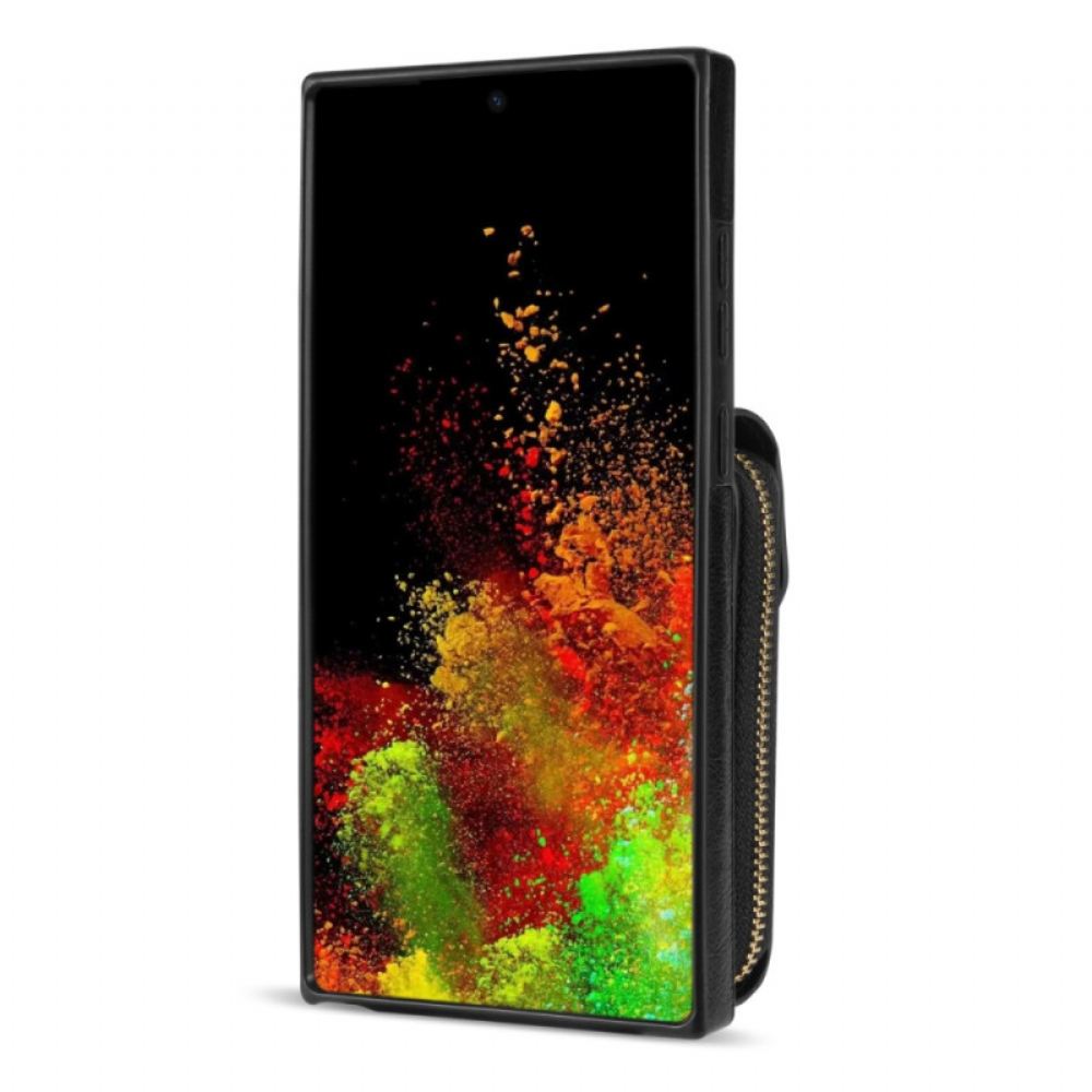 Kryt Samsung Galaxy S24 Ultra 5g Kryty Na Mobil Peněženka A Popruh Přes Rameno