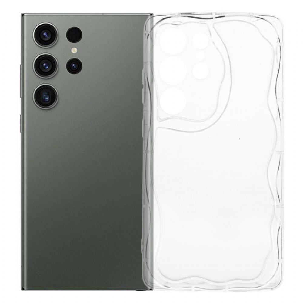 Kryt Samsung Galaxy S24 Ultra 5g Kryty Na Mobil Zvlněný Okraj