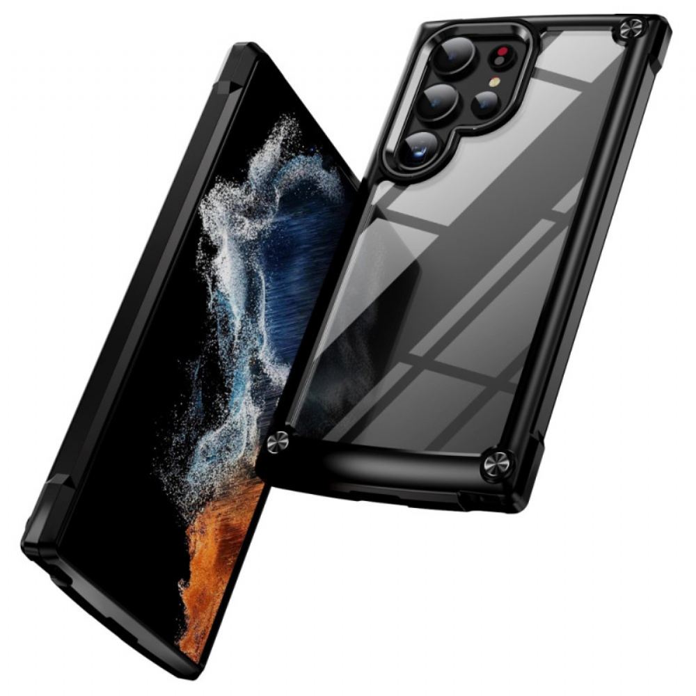 Kryt Samsung Galaxy S24 Ultra 5g S Rámem Objektivu Ze Slitiny