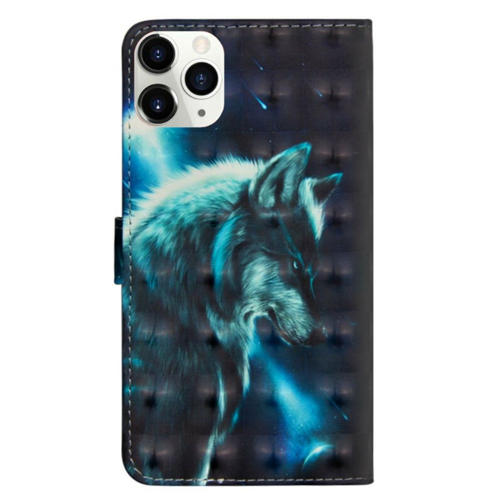 Flipové Pouzdro Na iPhone 12 Pro Max Majestátní Vlk