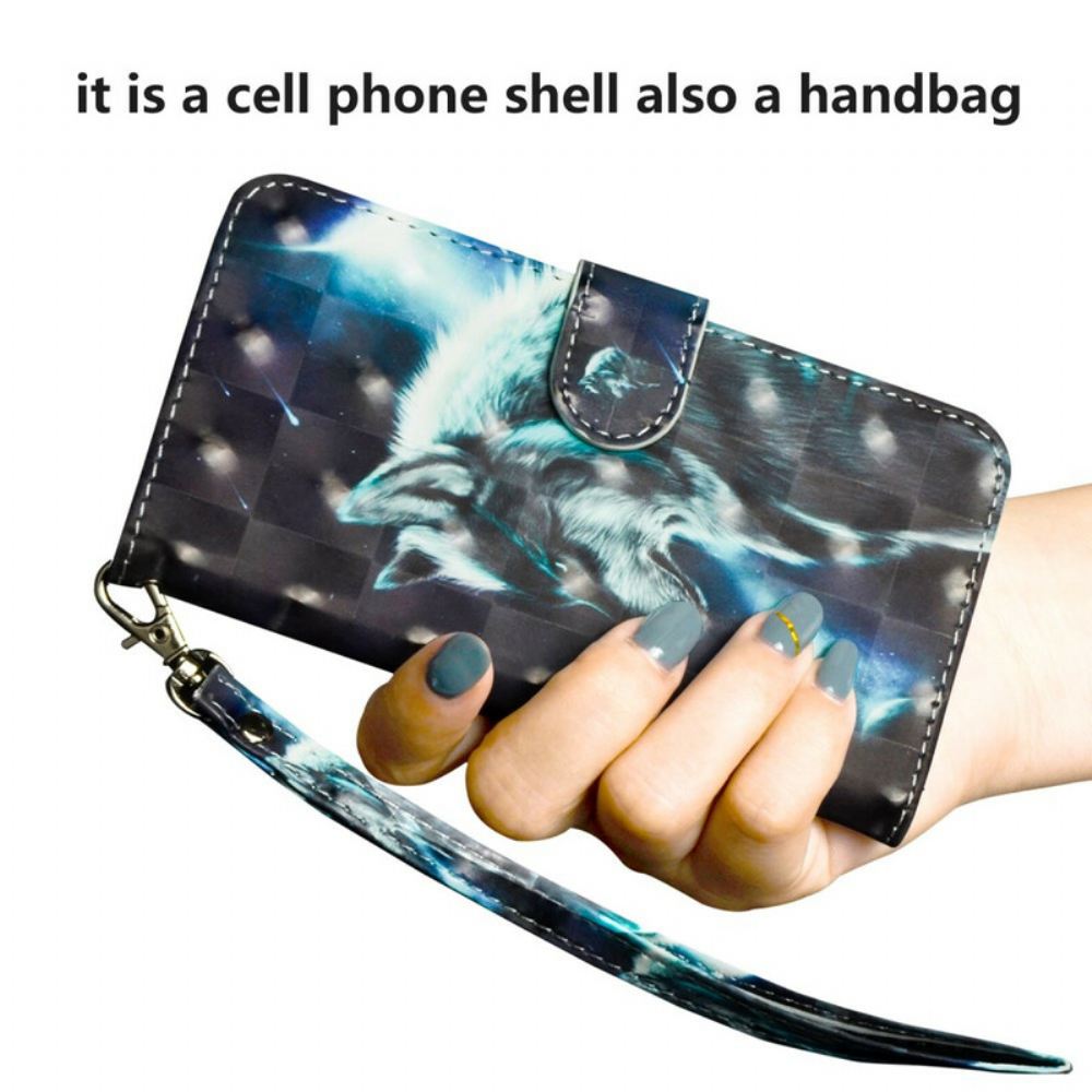 Flipové Pouzdro Na iPhone 12 Pro Max Majestátní Vlk