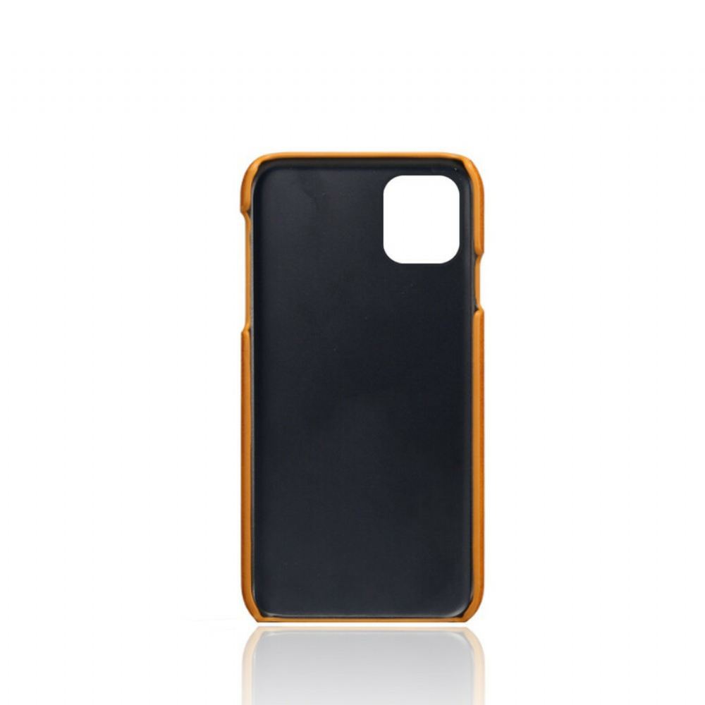 Kryt Na iPhone 12 Pro Max Dvojitý Držitel Karty