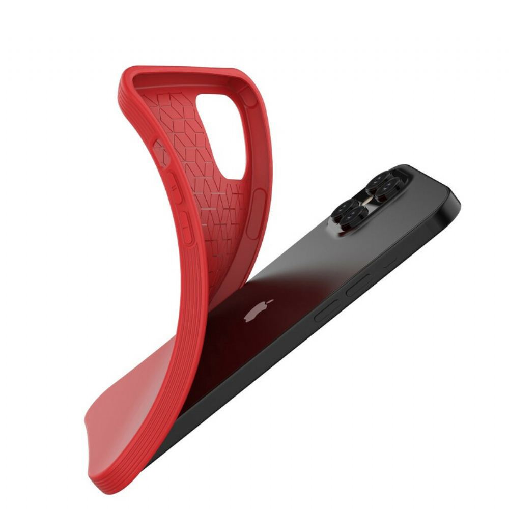 Kryt Na iPhone 12 Pro Max Matný Pružný Silikon