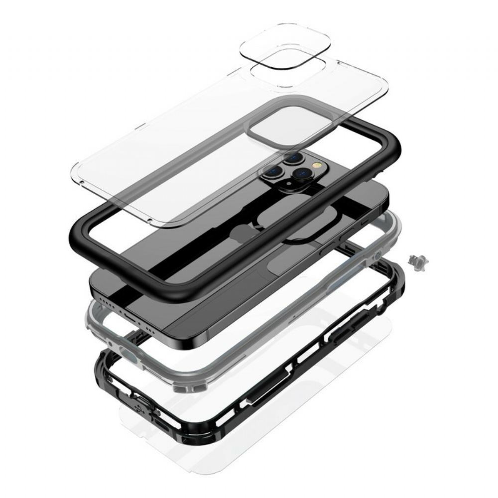 Kryty Na Mobil Na iPhone 12 Pro Max Voděodolný Průhledný