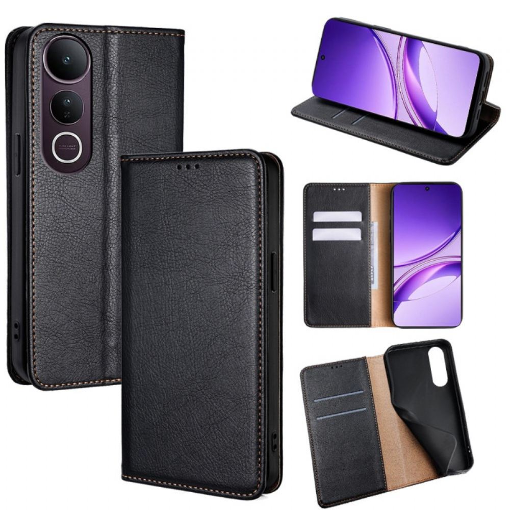 Kožené Pouzdro Vivo V50 Lite 5g Prošívání