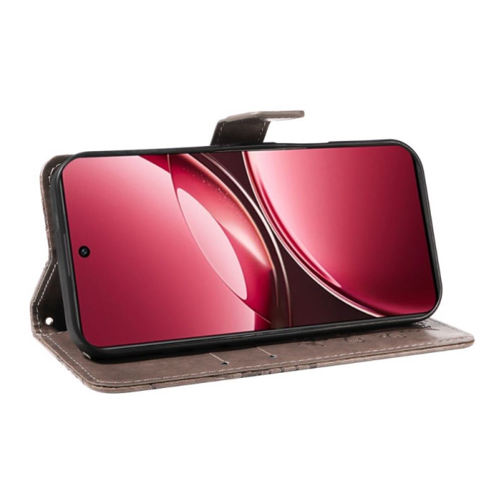 Kožený Kryt Na Vivo V50 Lite 5g Obří Motýli