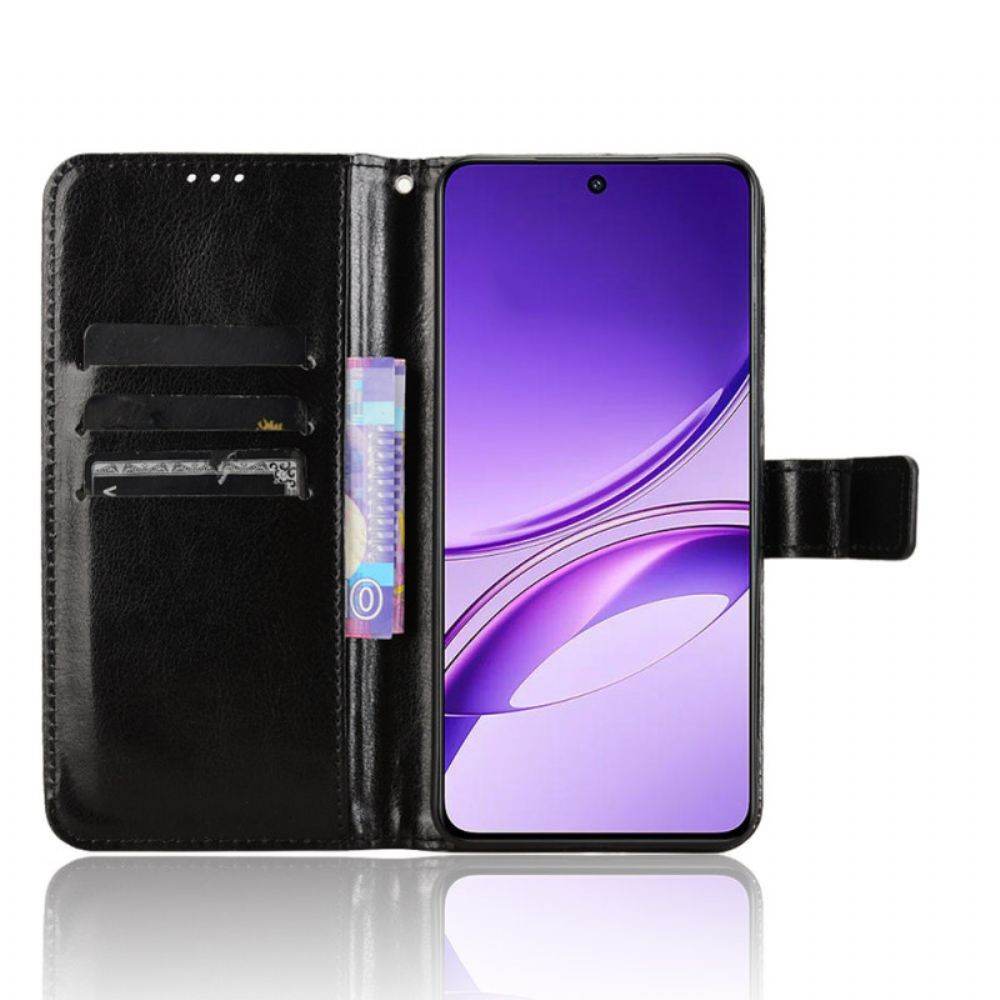 Kožený Kryt Na Vivo V50 Lite 5g Okázalá Umělá Kůže