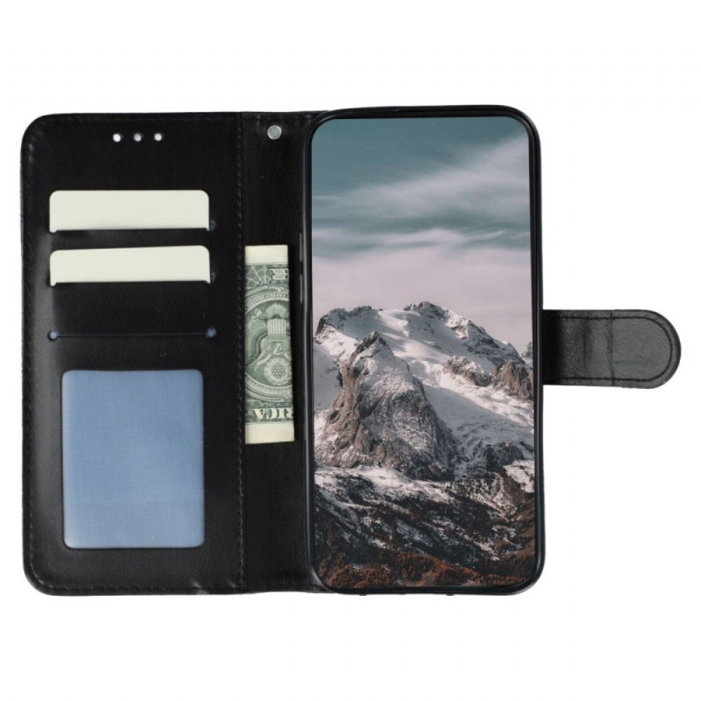 Kožený Kryt Vivo V50 Lite 5g Gravírování Mandaly