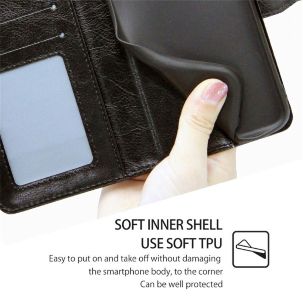 Kožený Kryt Vivo V50 Lite 5g Retro