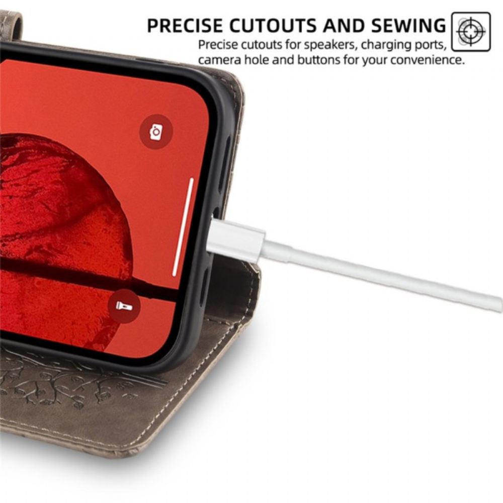 Peněženková Pouzdra Vivo V50 Lite 5g Kryty Na Mobil Jelení Strom