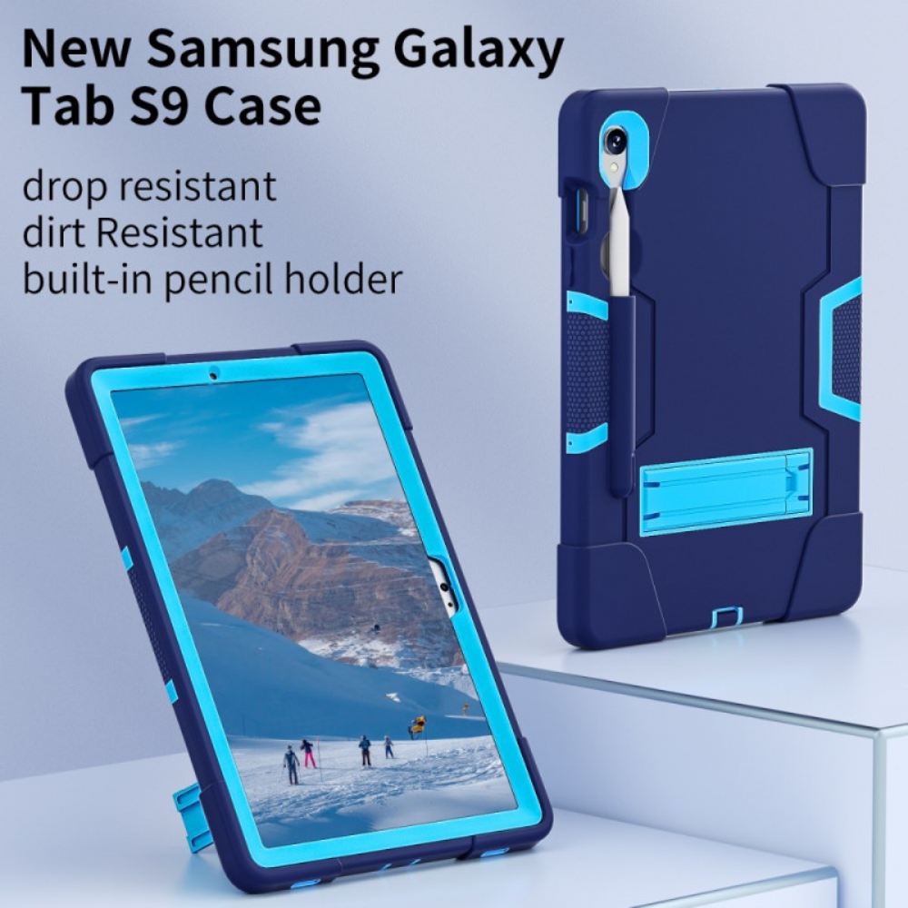 Kryt Samsung Galaxy Tab S9 Fe Dvoubarevný S Integrovanou Podporou