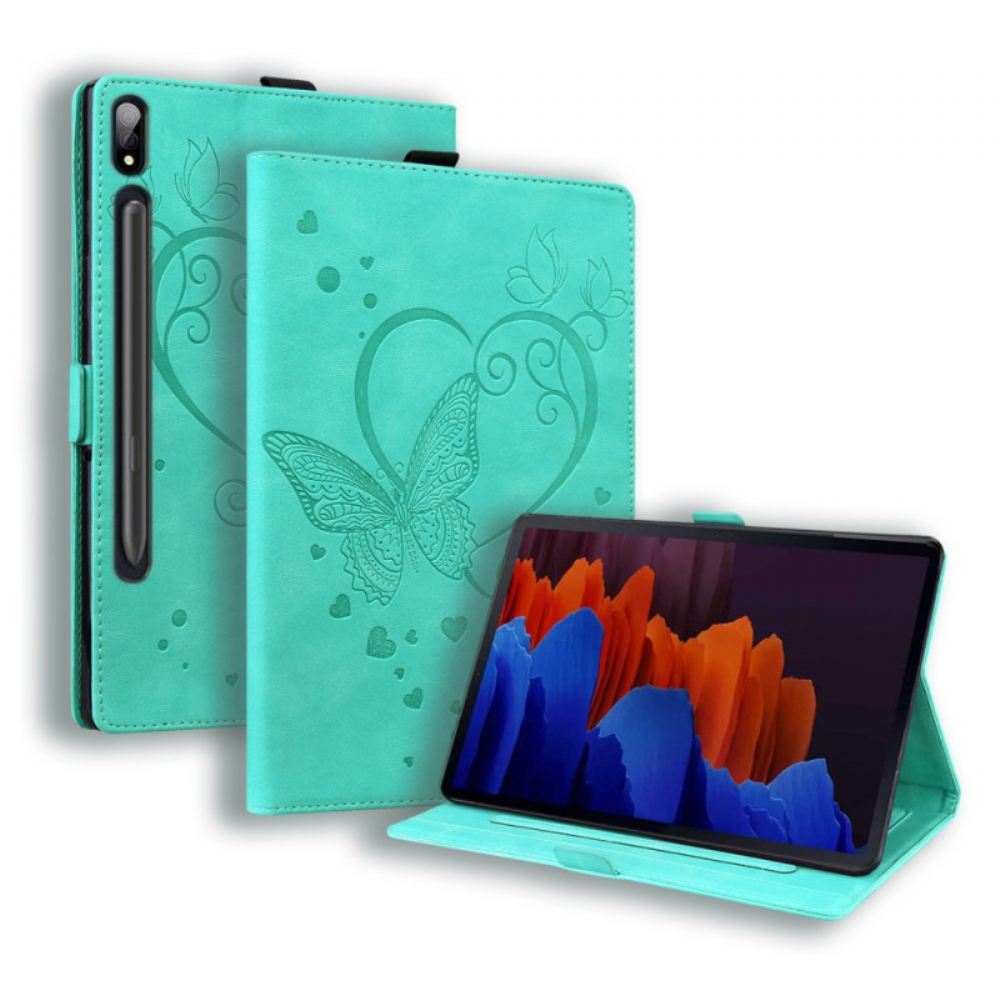 Pouzdro Samsung Galaxy Tab S9 Fe Srdce